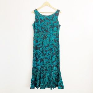 Vintage 90’s Floral Midi Dress